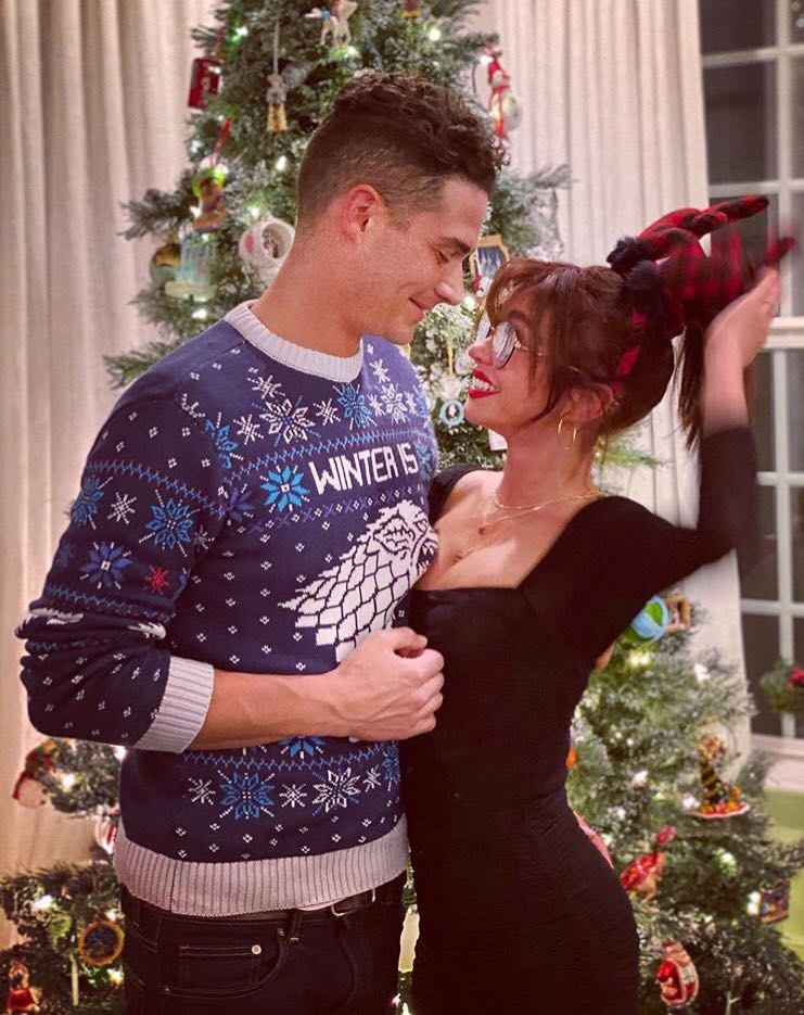 Sarah Hyland, Wells Adams, Instagram